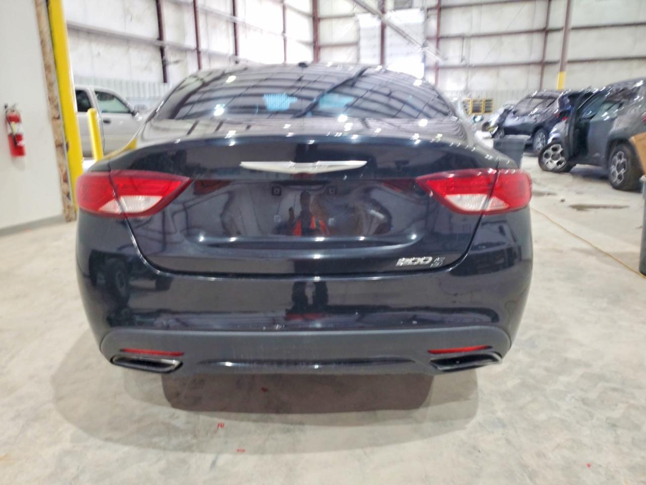 2015 Chrysler 200 S Black vin: 1C3CCCBB2FN511682