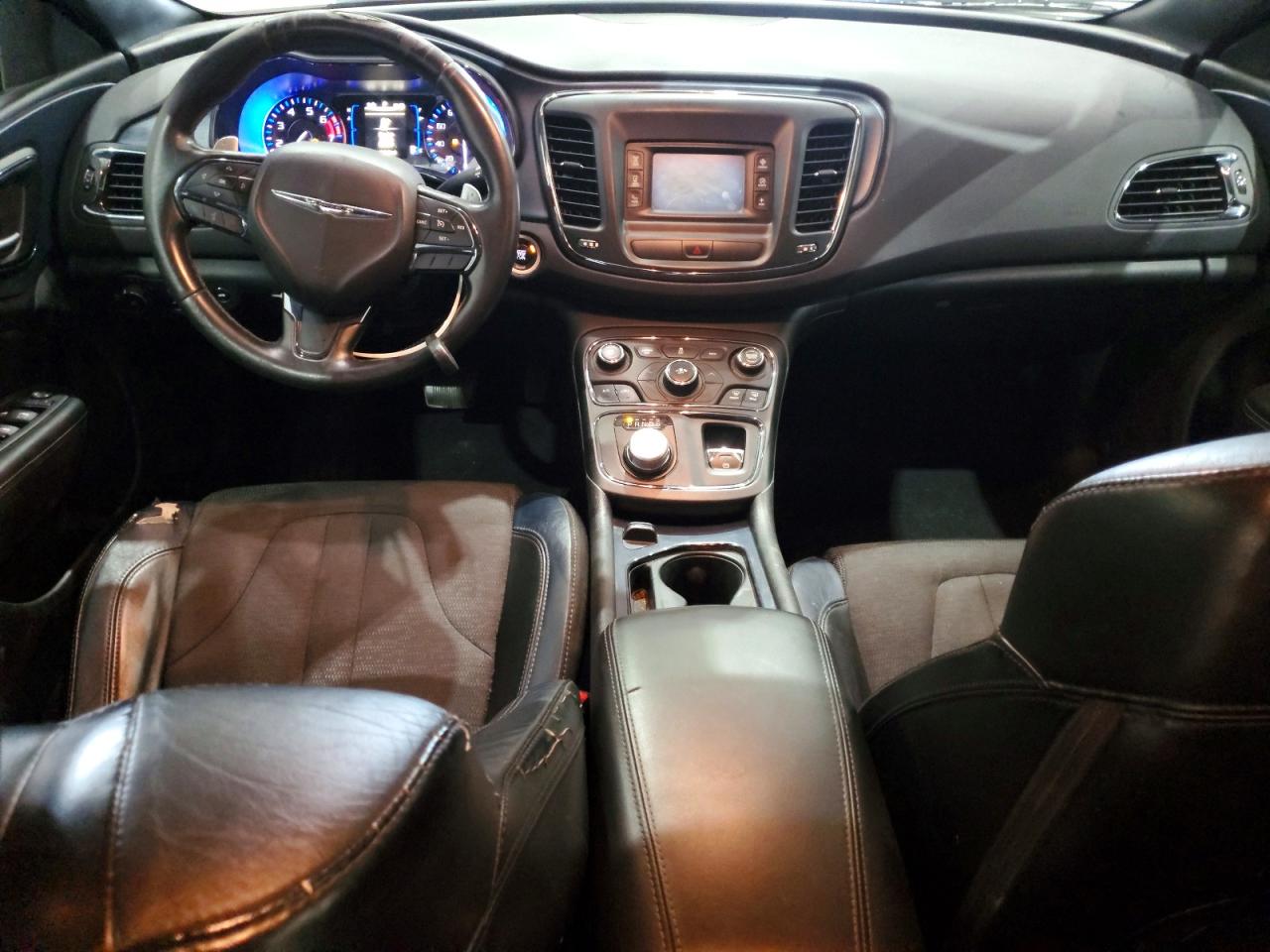 2015 Chrysler 200 S Black vin: 1C3CCCBB2FN511682