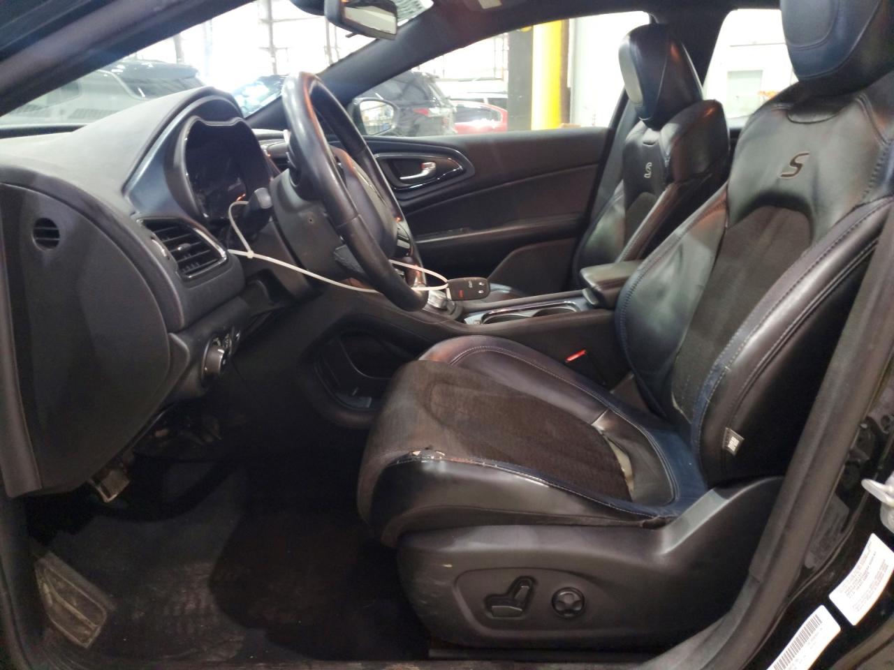 2015 Chrysler 200 S Black vin: 1C3CCCBB2FN511682