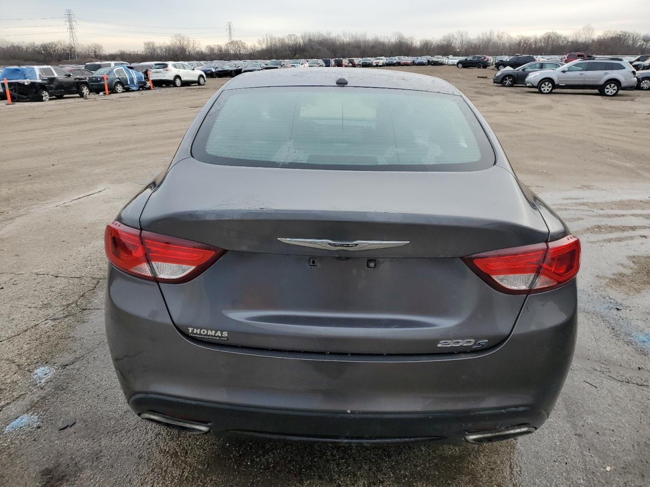 2015 Chrysler 200 S Серый vin: 1C3CCCBB2FN698874