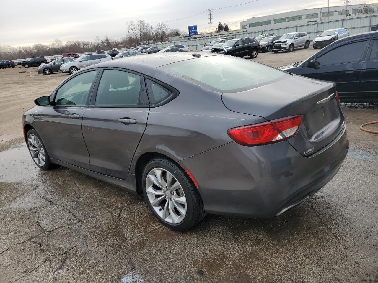 2015 Chrysler 200 S Серый vin: 1C3CCCBB2FN698874