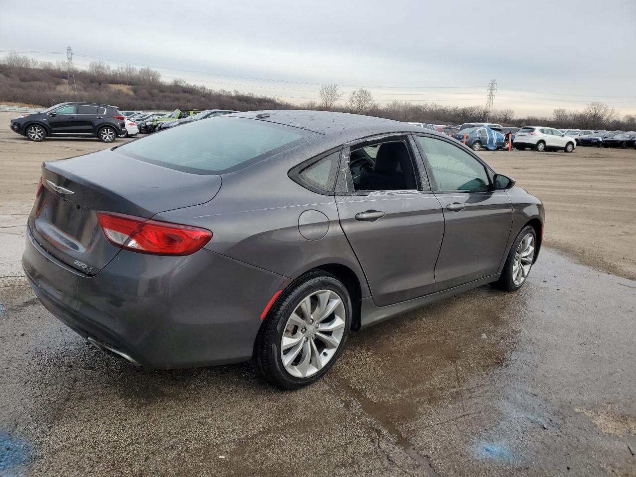 2015 Chrysler 200 S Серый vin: 1C3CCCBB2FN698874