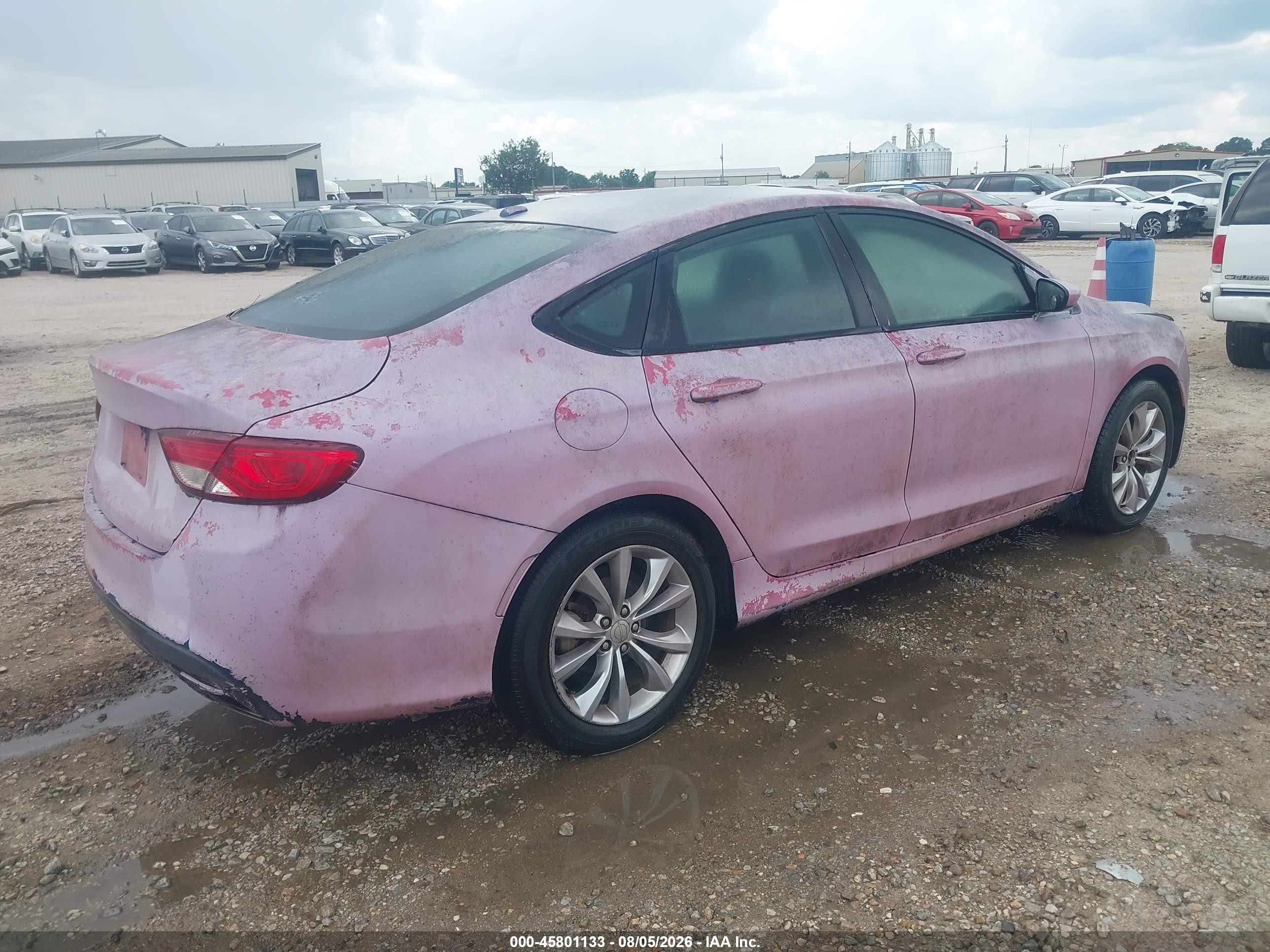 2015 Chrysler 200 S Gray vin: 1C3CCCBB2FN723739