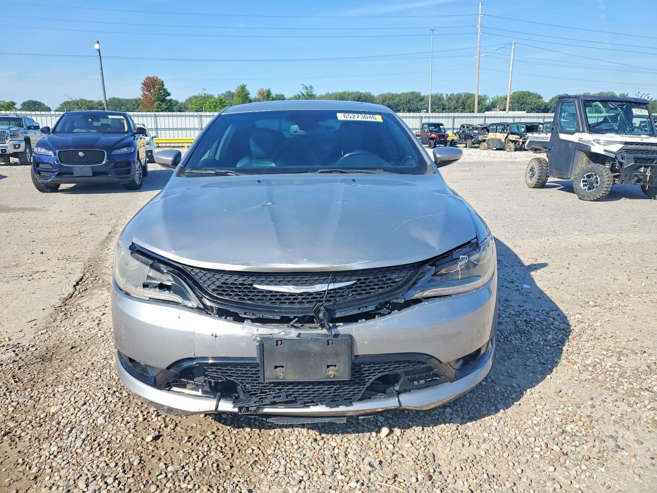 2015 Chrysler 200 S Silver vin: 1C3CCCBB3FN550569