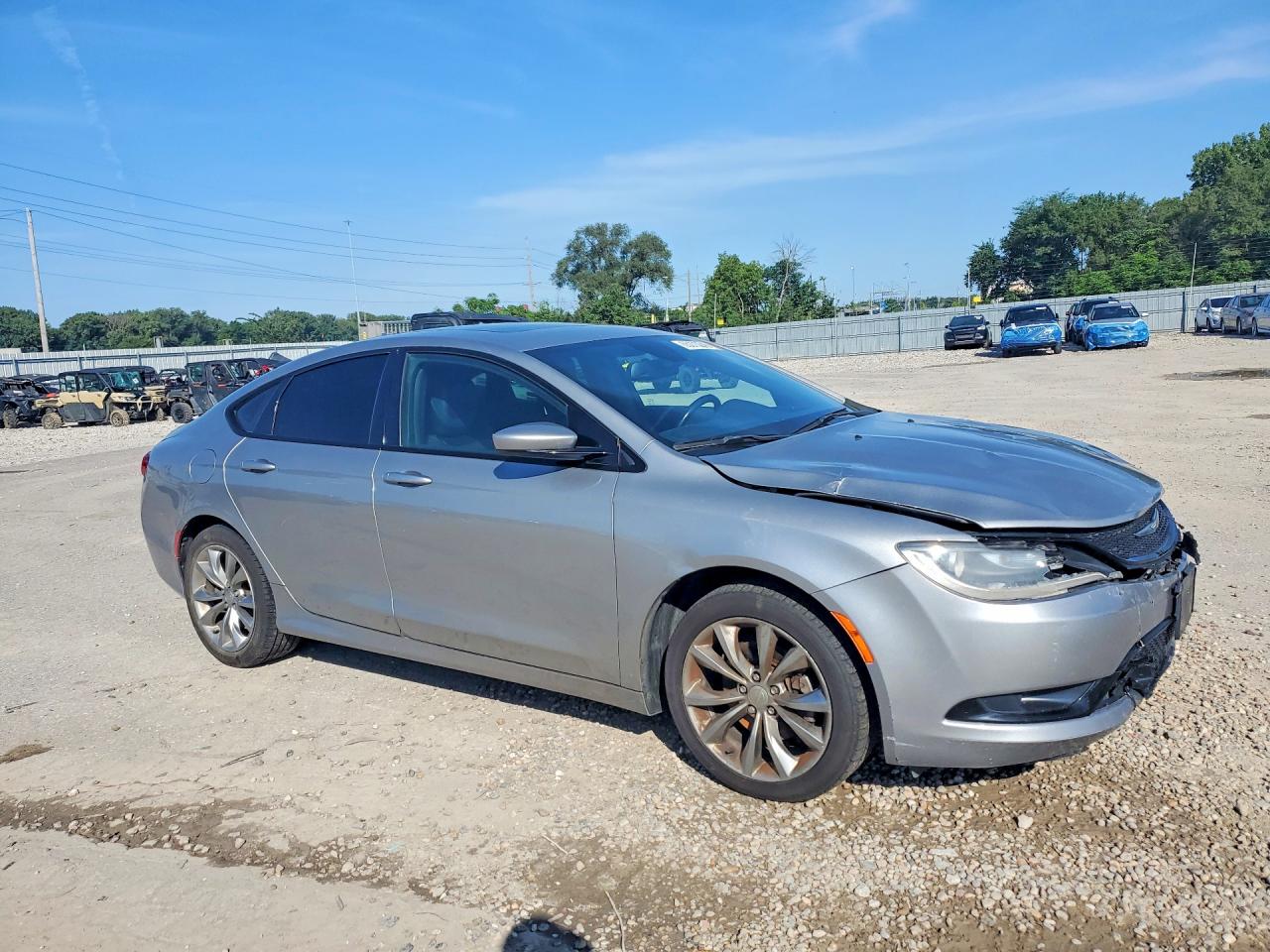 2015 Chrysler 200 S Silver vin: 1C3CCCBB3FN550569