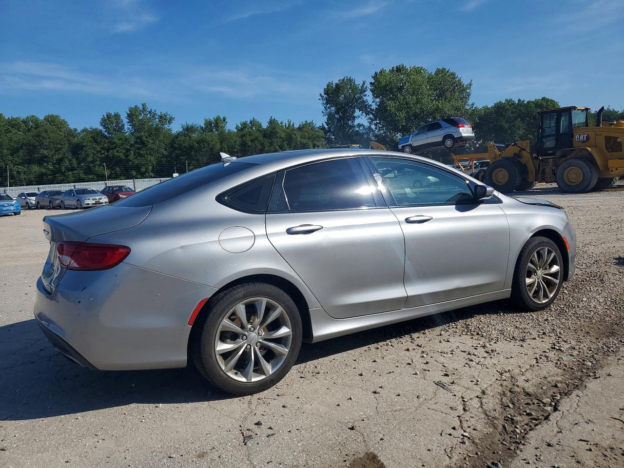 2015 Chrysler 200 S Silver vin: 1C3CCCBB3FN550569