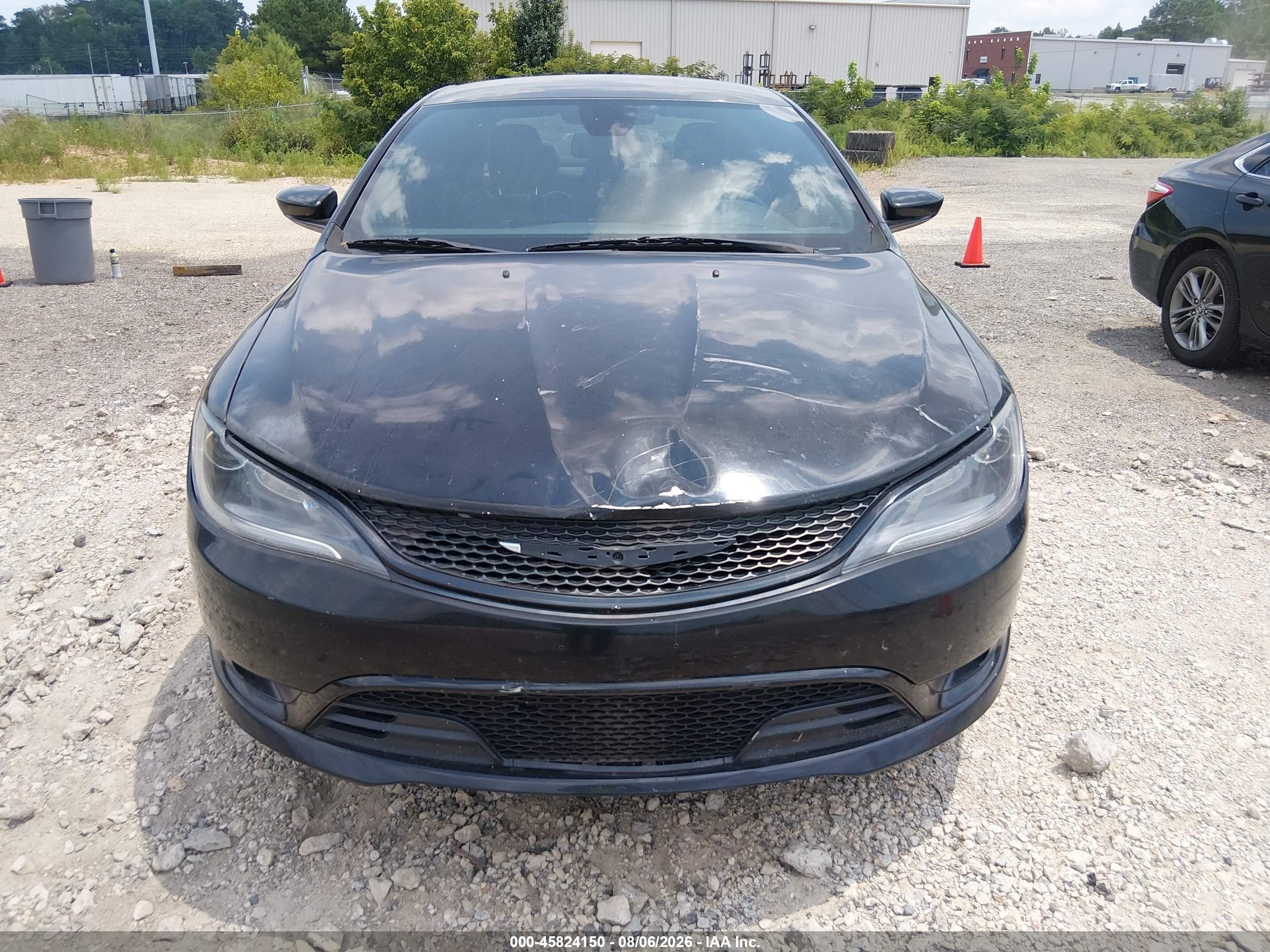 2015 Chrysler 200 S Black vin: 1C3CCCBB3FN557456