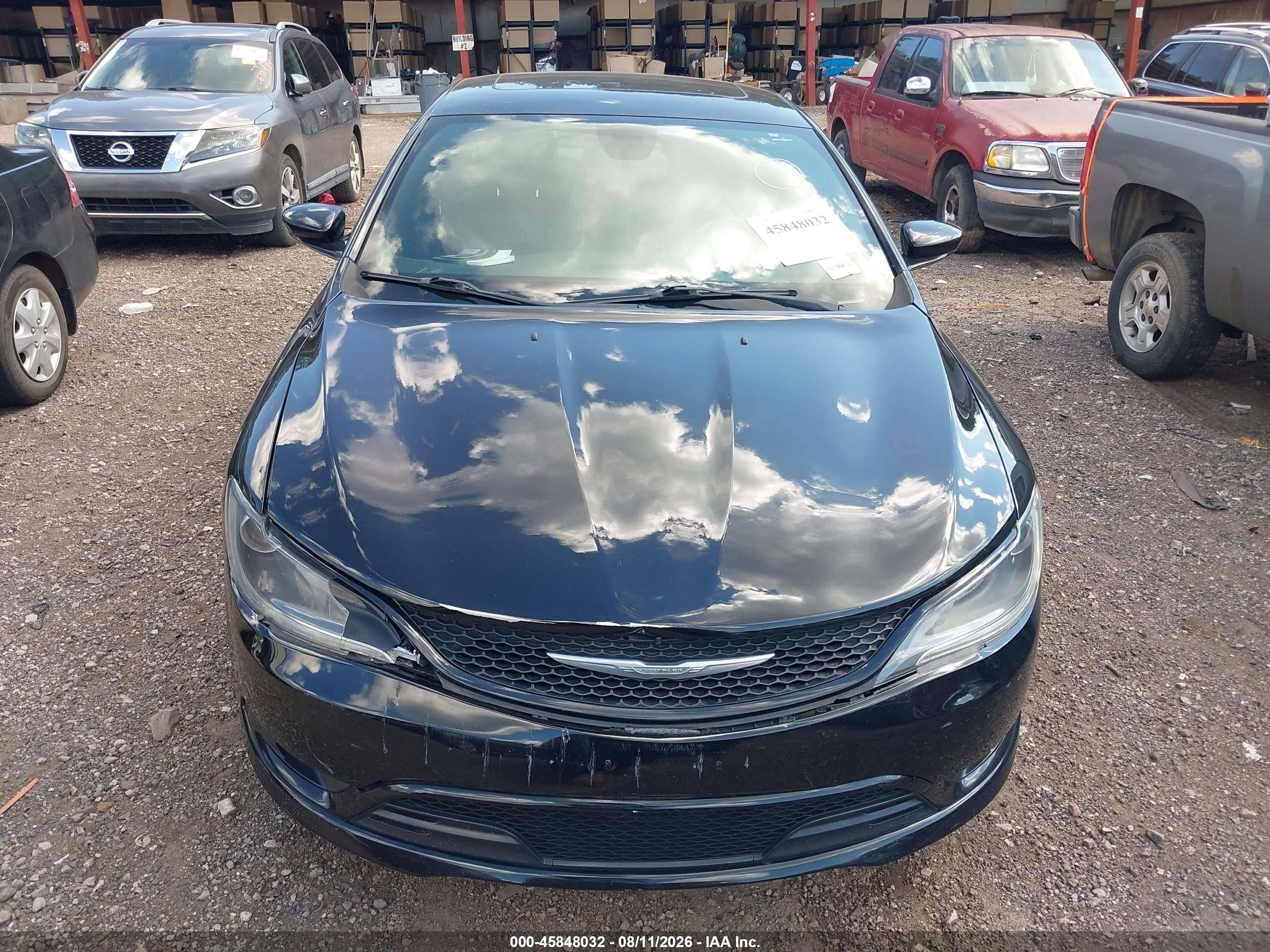 2015 Chrysler 200 S Black vin: 1C3CCCBB3FN617753