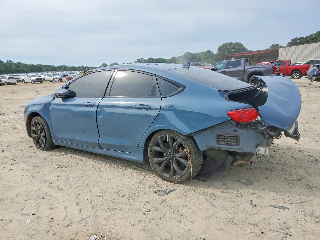 2015 Chrysler 200 S Blue vin: 1C3CCCBB4FN665178