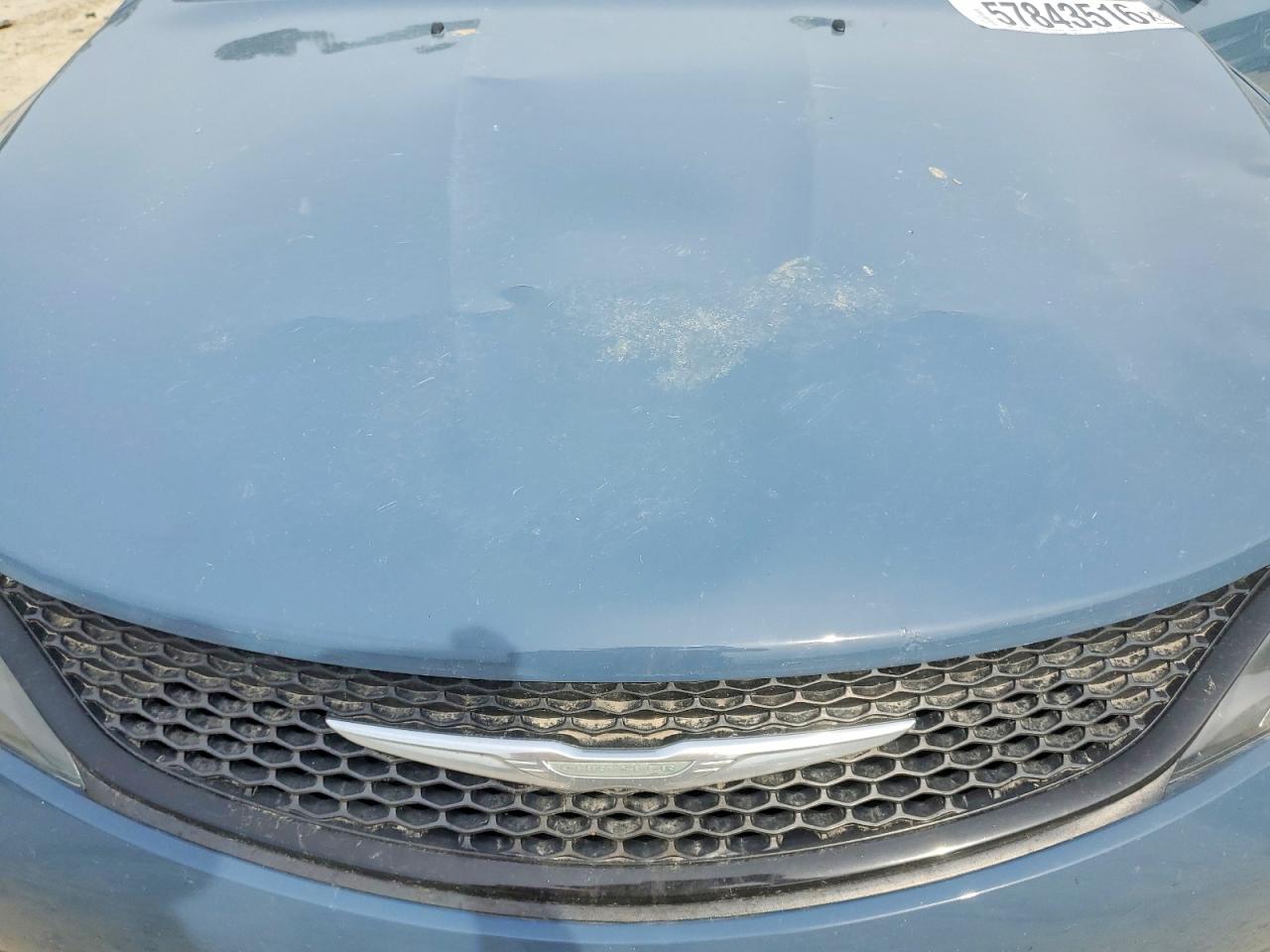 2015 Chrysler 200 S Blue vin: 1C3CCCBB4FN665178