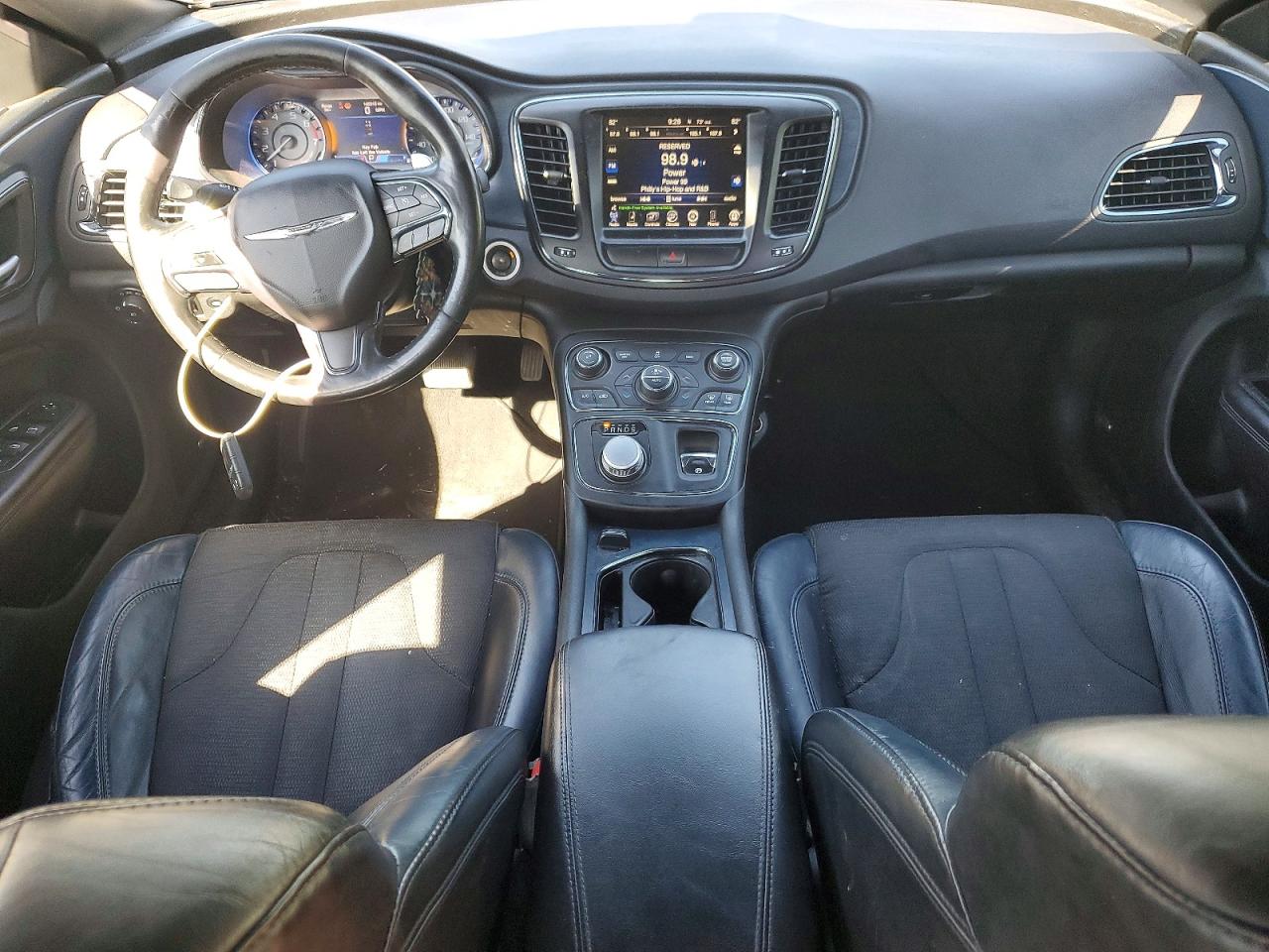 2015 Chrysler 200 S Black vin: 1C3CCCBB4FN674219