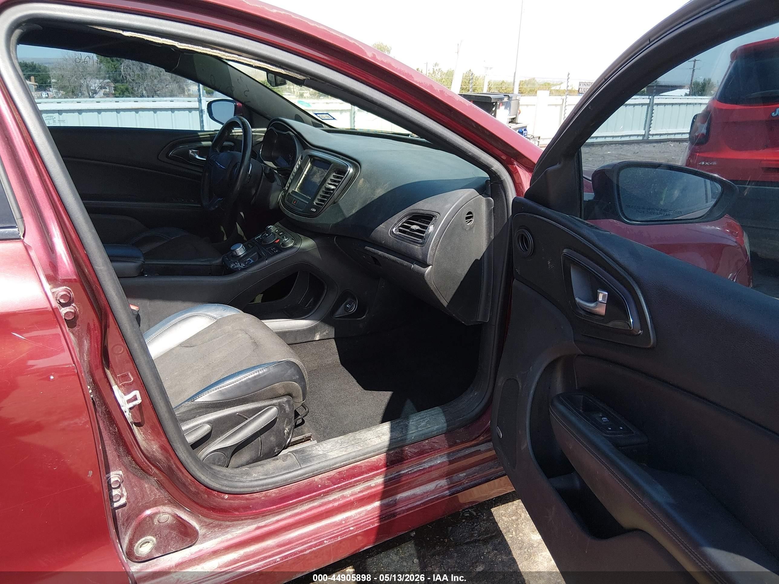 2016 Chrysler 200 S Red vin: 1C3CCCBB4GN115402