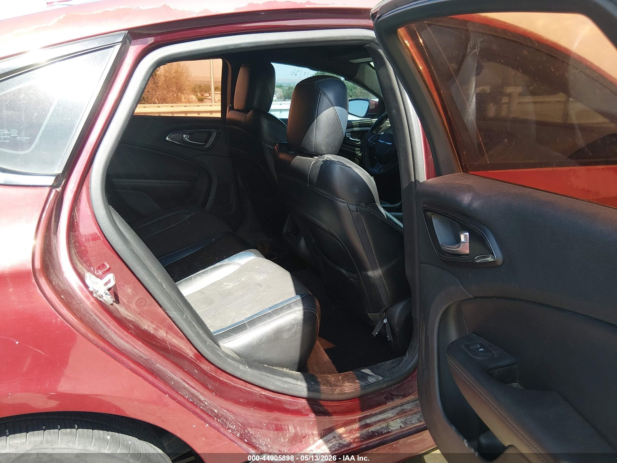 2016 Chrysler 200 S Red vin: 1C3CCCBB4GN115402