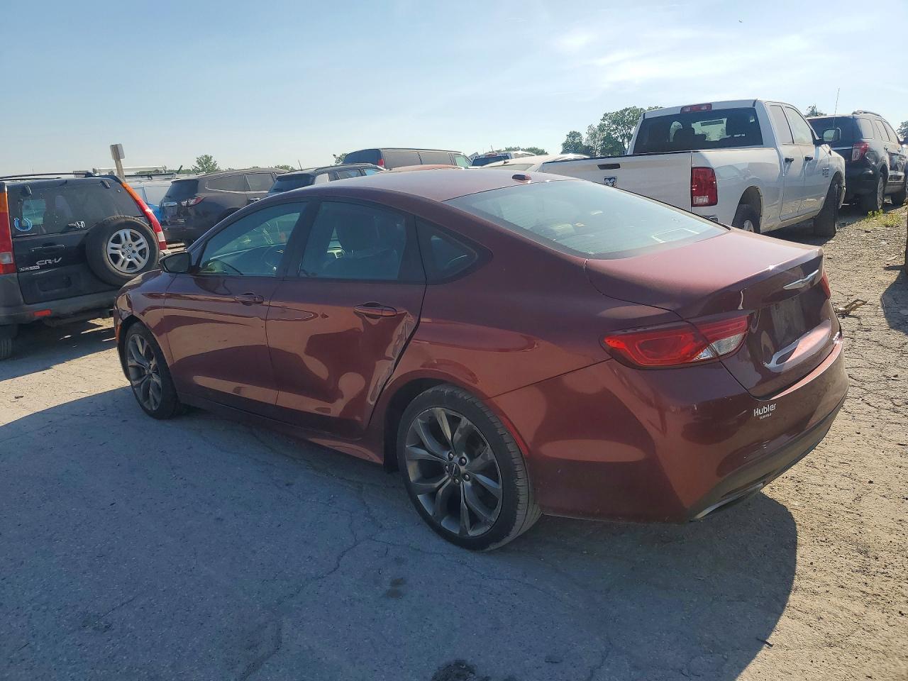 2016 Chrysler 200 S Maroon vin: 1C3CCCBB4GN124150