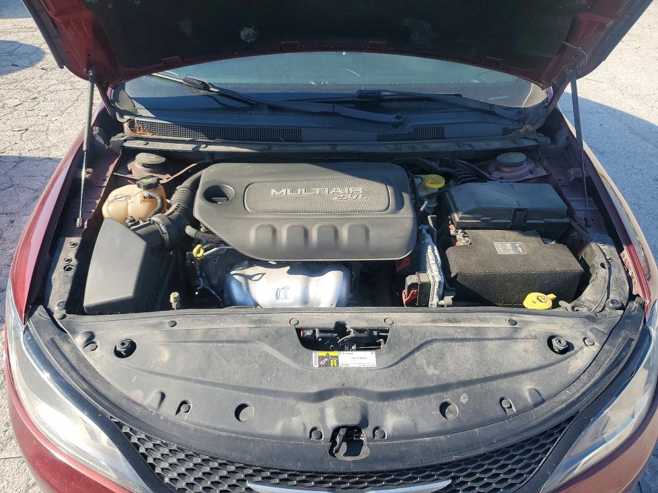 2016 Chrysler 200 S Maroon vin: 1C3CCCBB4GN124150