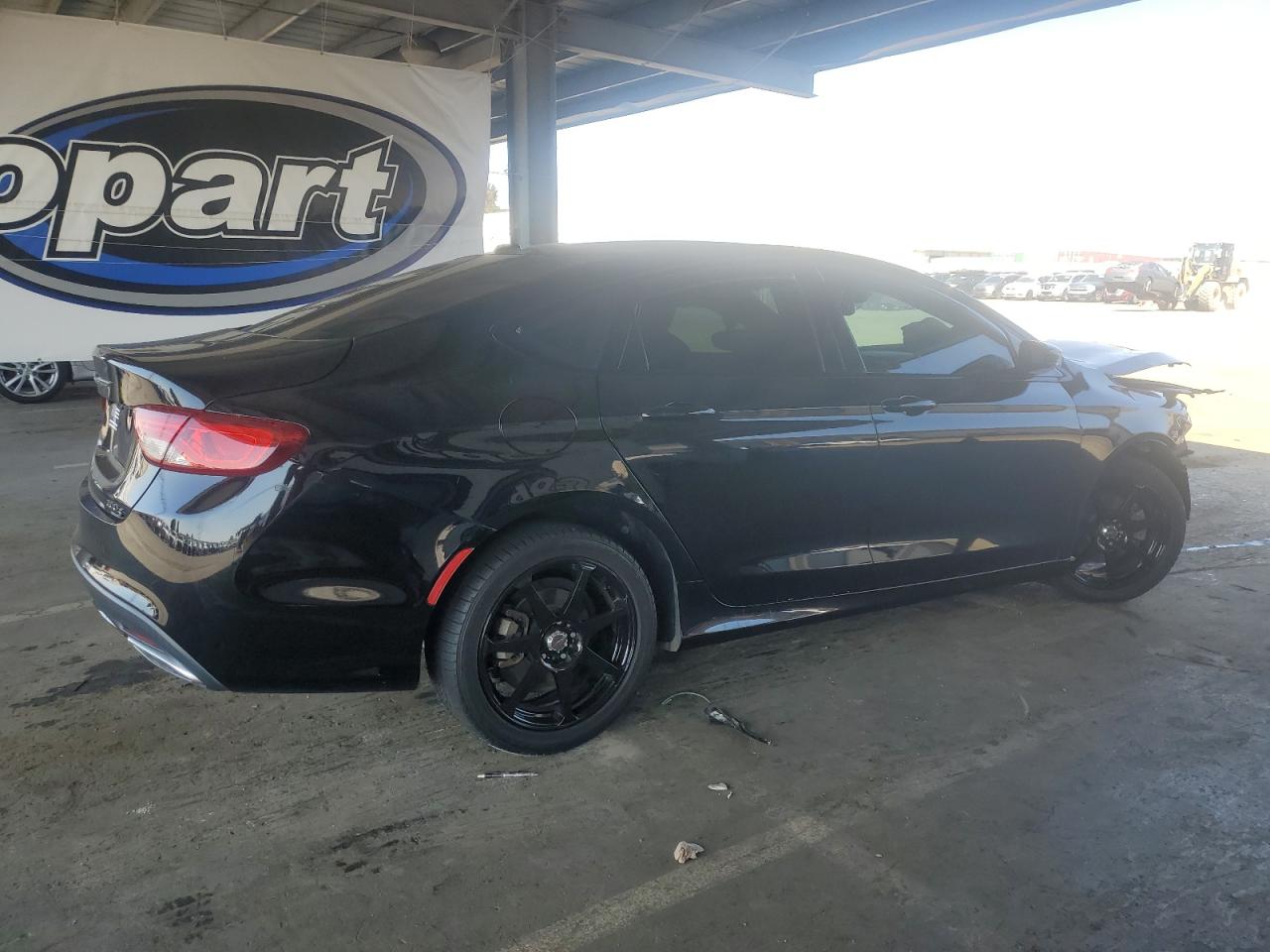 2015 Chrysler 200 S Black vin: 1C3CCCBB5FN643433