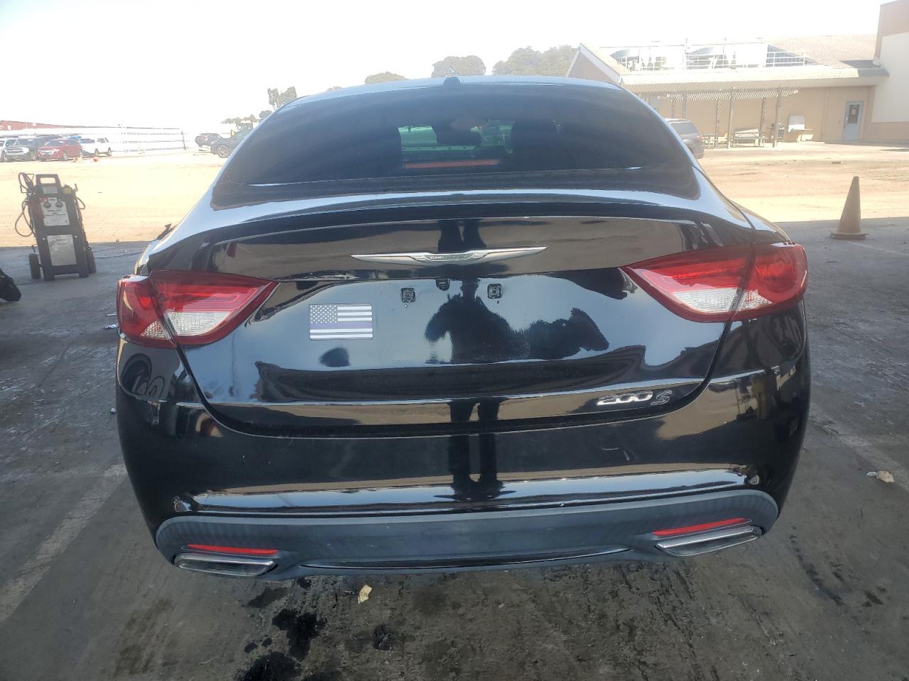 2015 Chrysler 200 S Black vin: 1C3CCCBB5FN643433