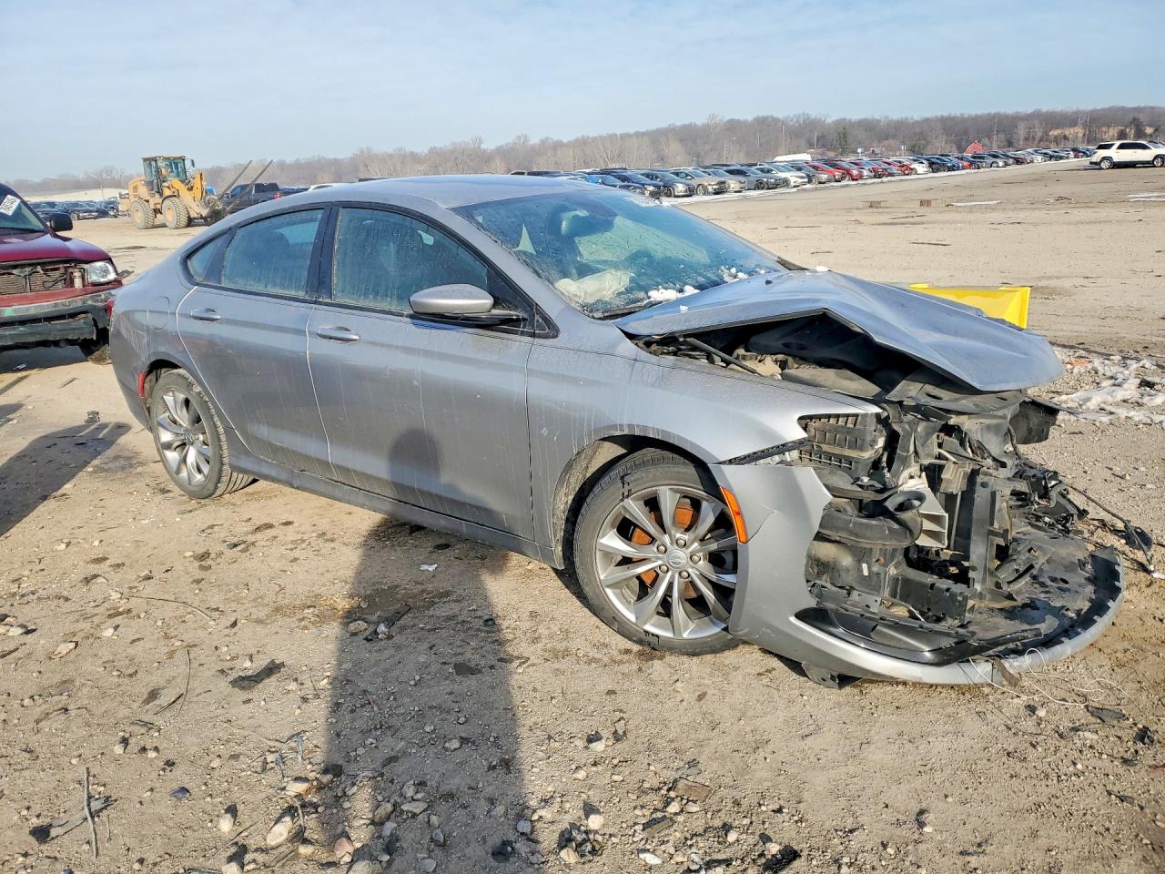 2015 Chrysler 200 S Silver vin: 1C3CCCBB5FN669711