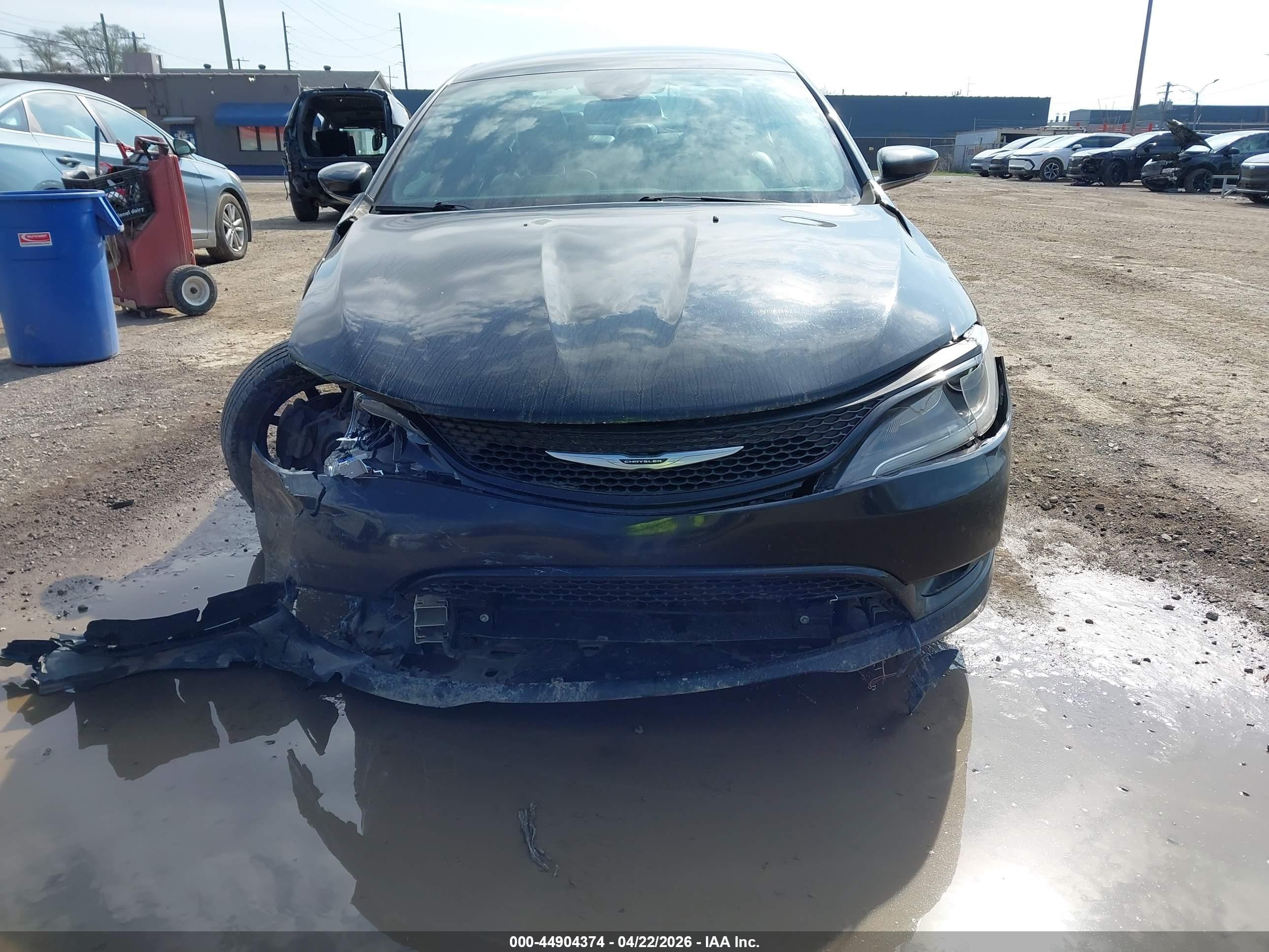 2015 Chrysler 200 S Black vin: 1C3CCCBB5FN752894