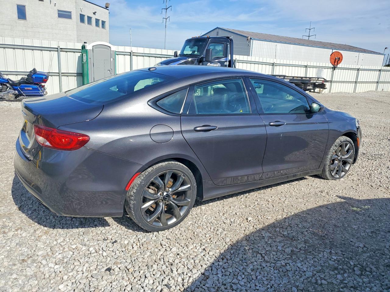 2015 Chrysler 200 S Серый vin: 1C3CCCBB6FN614653