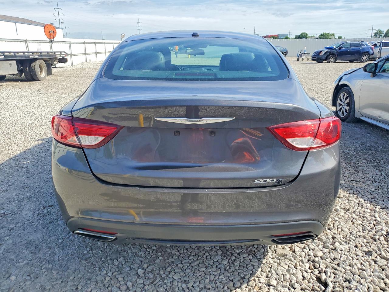 2015 Chrysler 200 S Серый vin: 1C3CCCBB6FN614653