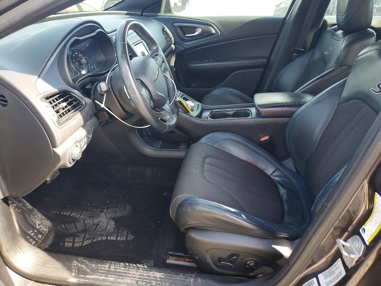 2015 Chrysler 200 S Серый vin: 1C3CCCBB6FN614653