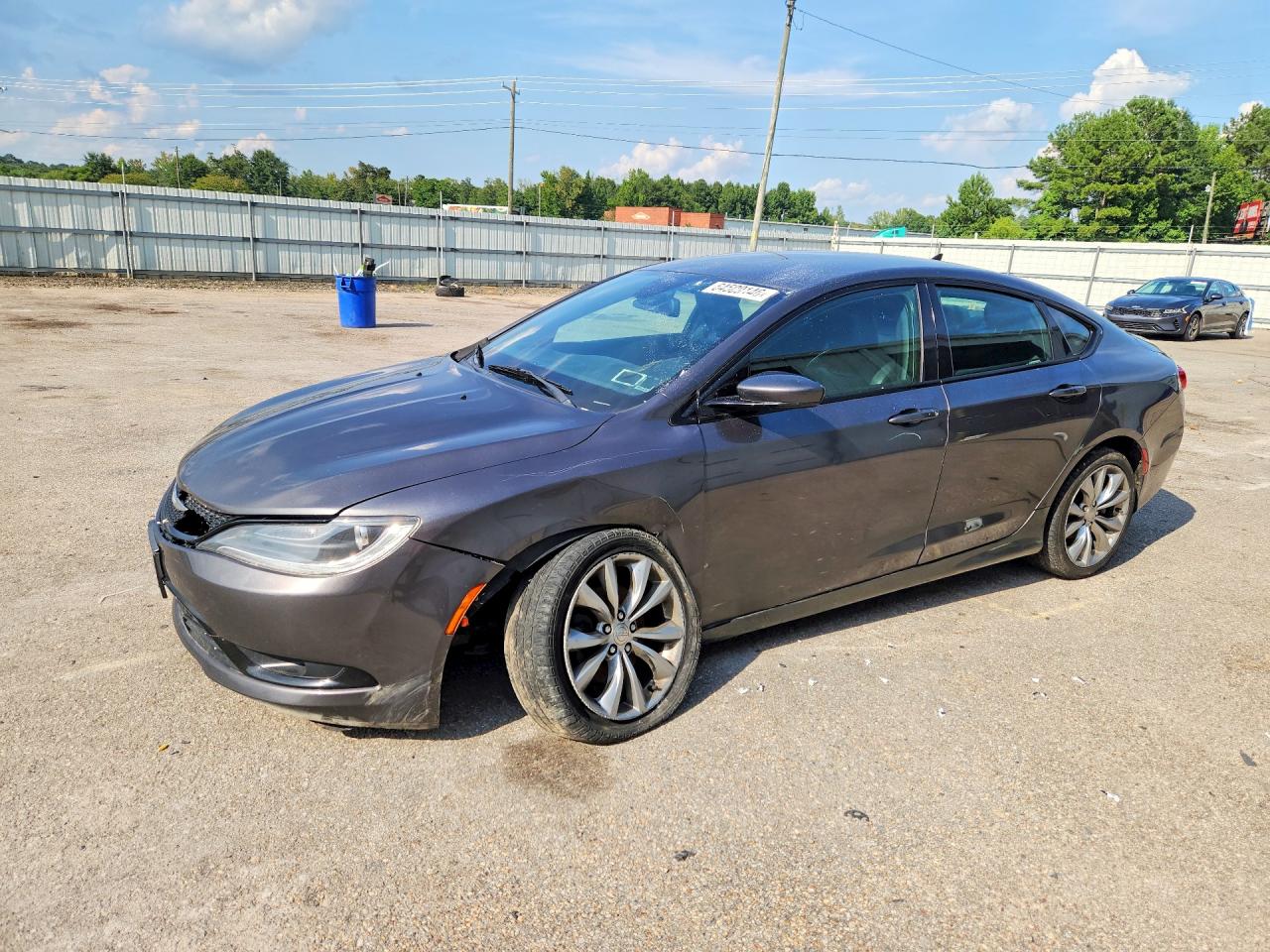 2015 Chrysler 200 S Charcoal vin: 1C3CCCBB7FN511869