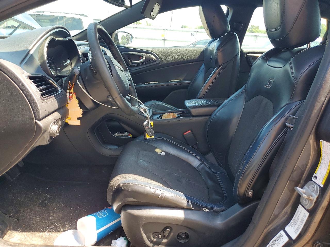 2015 Chrysler 200 S Charcoal vin: 1C3CCCBB7FN511869