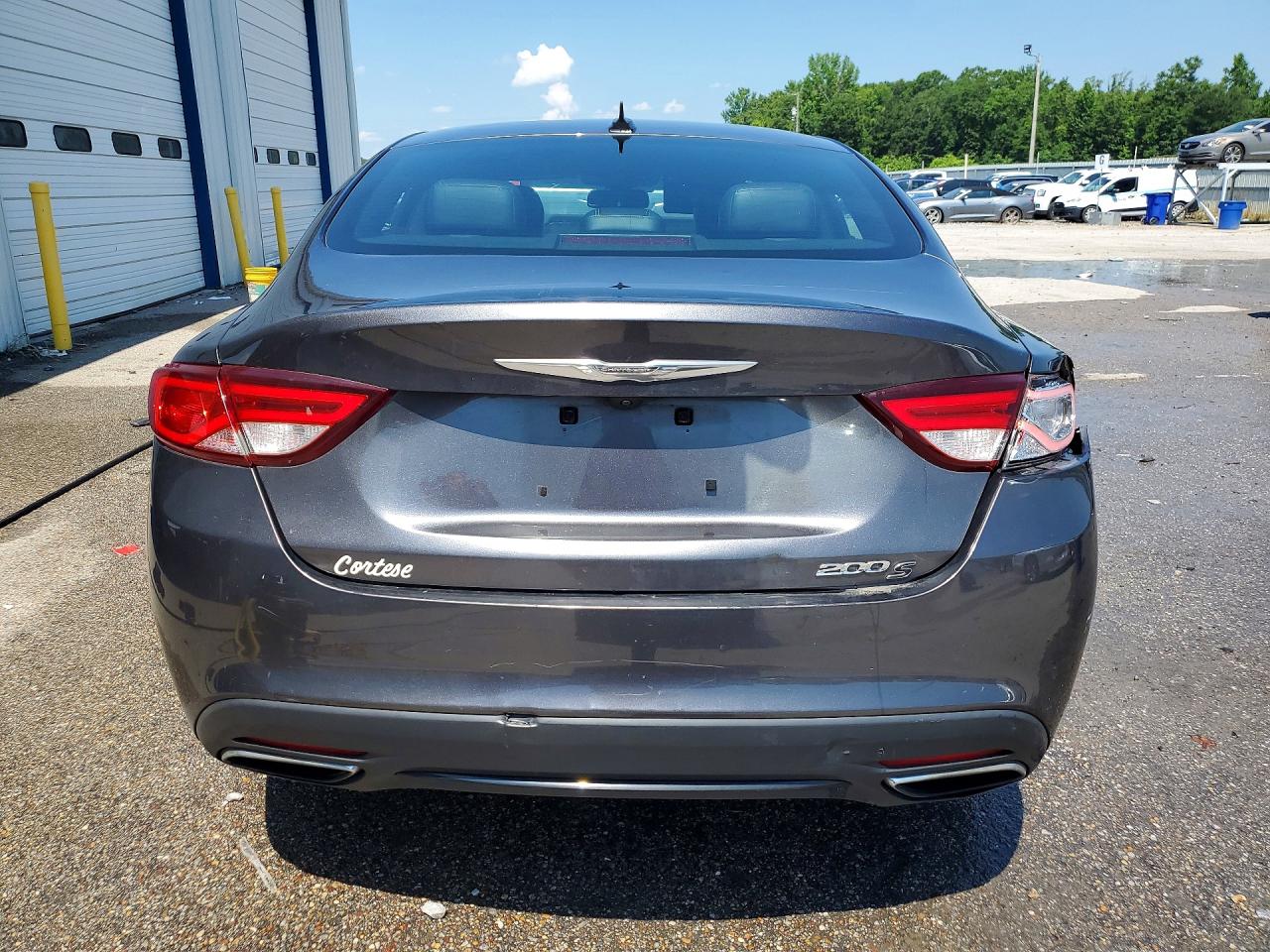 2015 Chrysler 200 S Charcoal vin: 1C3CCCBB7FN511869