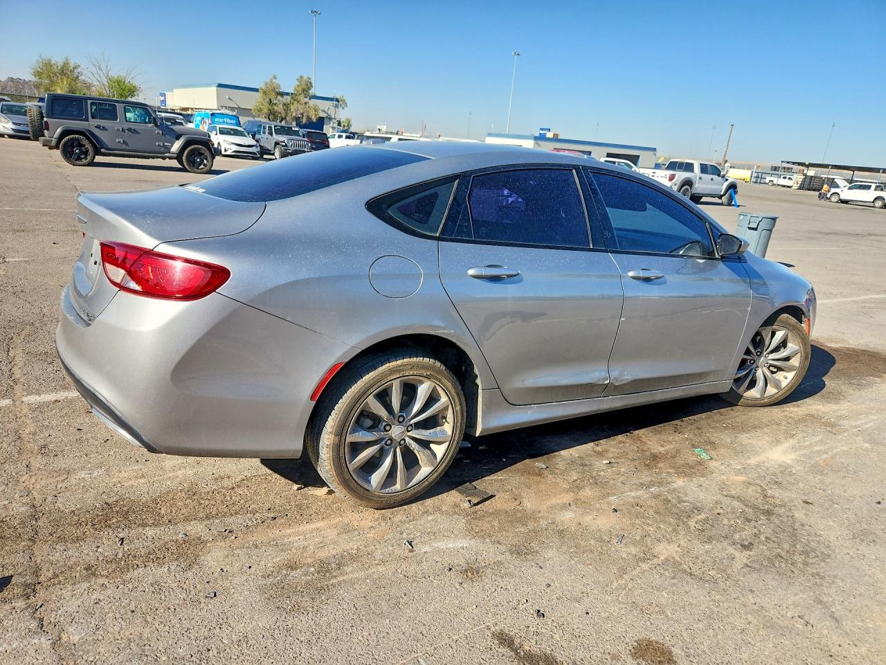 2015 Chrysler 200 S Silver vin: 1C3CCCBB7FN531653
