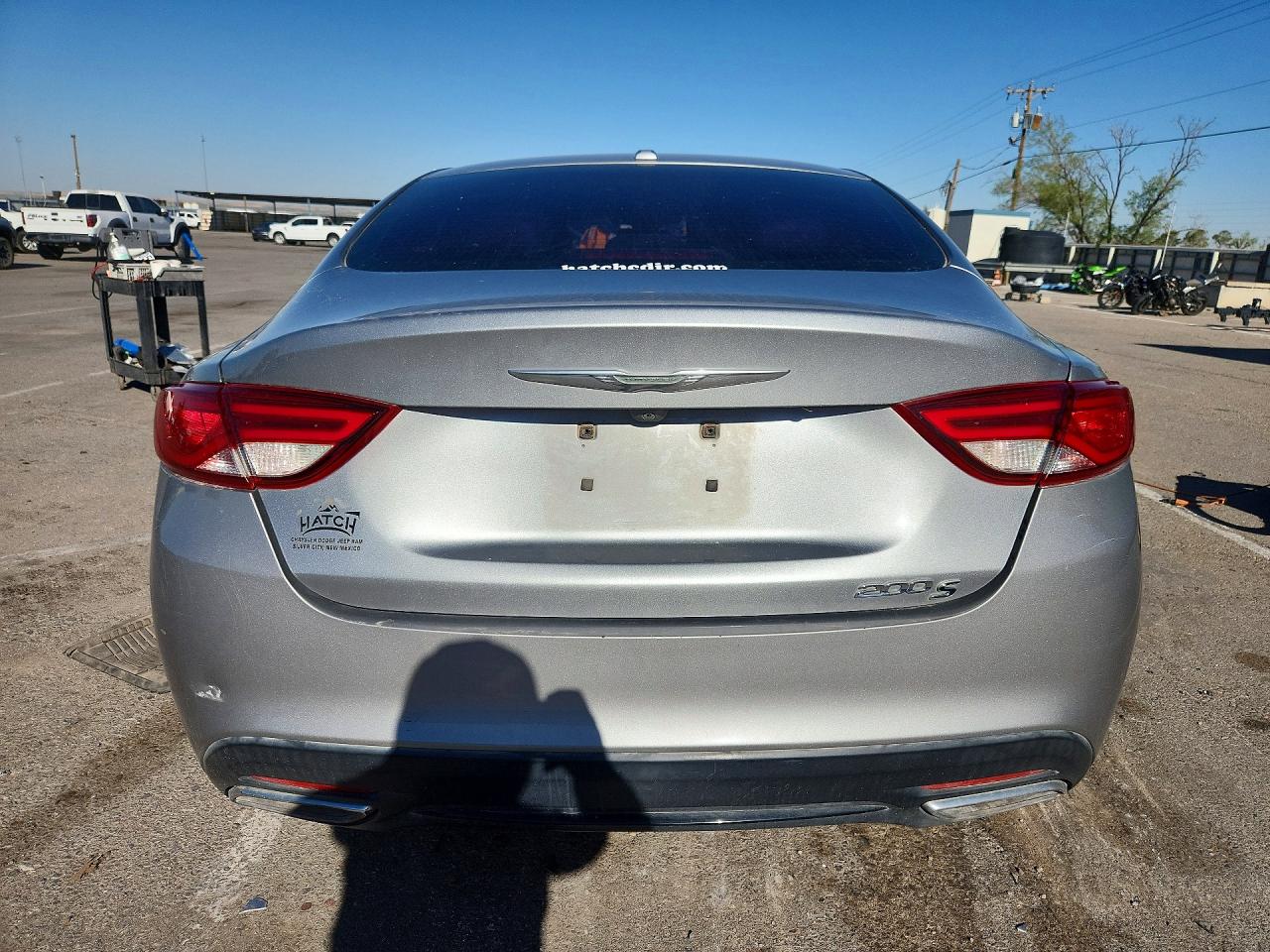 2015 Chrysler 200 S Silver vin: 1C3CCCBB7FN531653