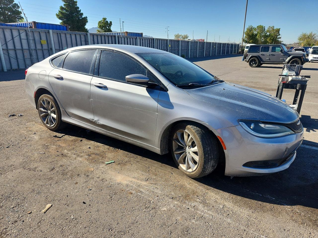 2015 Chrysler 200 S Silver vin: 1C3CCCBB7FN531653