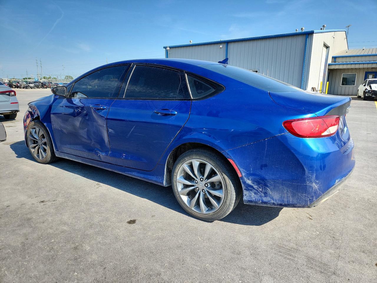 2015 Chrysler 200 S Blue vin: 1C3CCCBB7FN537985