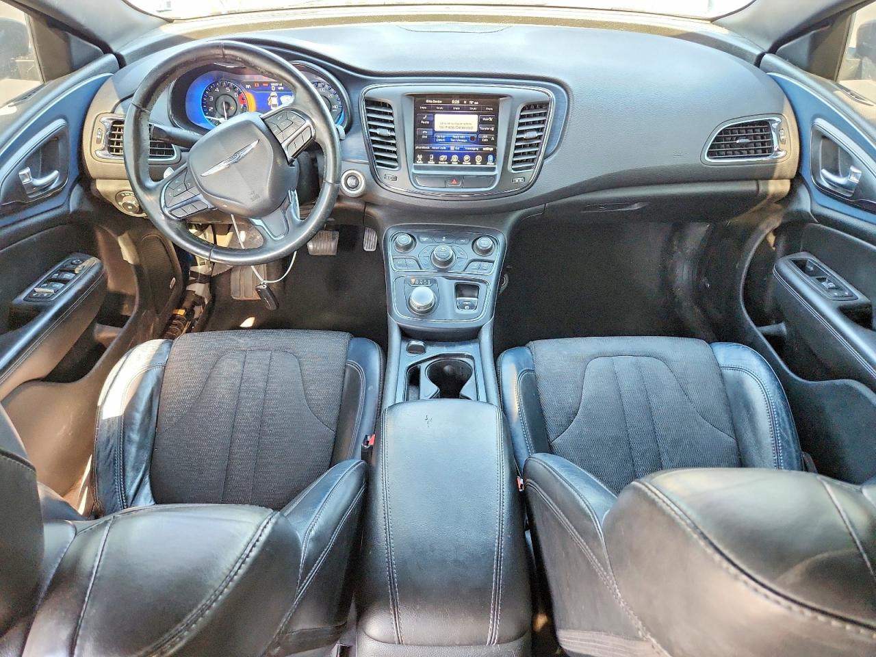 2015 Chrysler 200 S Blue vin: 1C3CCCBB7FN537985