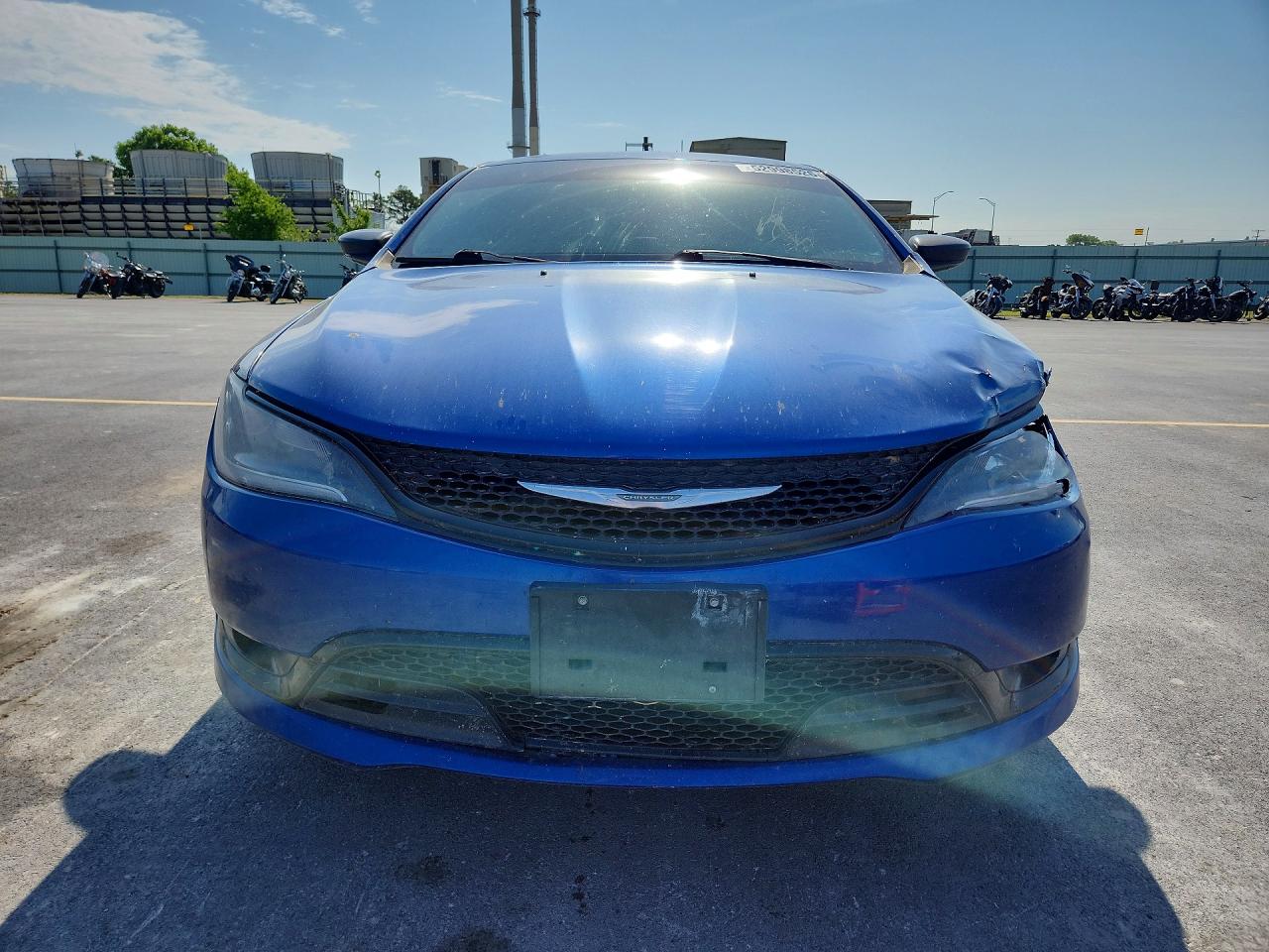 2015 Chrysler 200 S Blue vin: 1C3CCCBB7FN537985