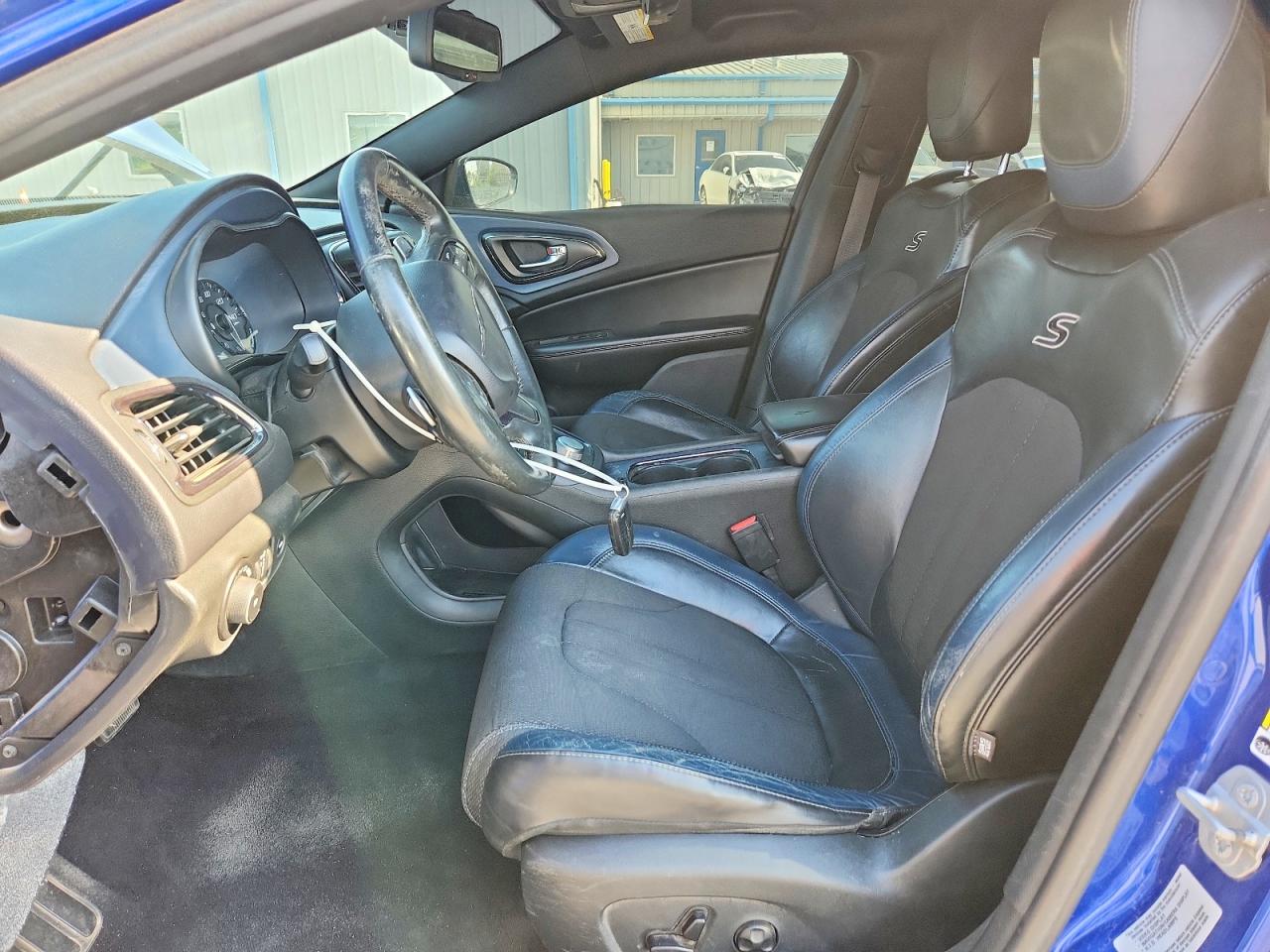2015 Chrysler 200 S Blue vin: 1C3CCCBB7FN537985