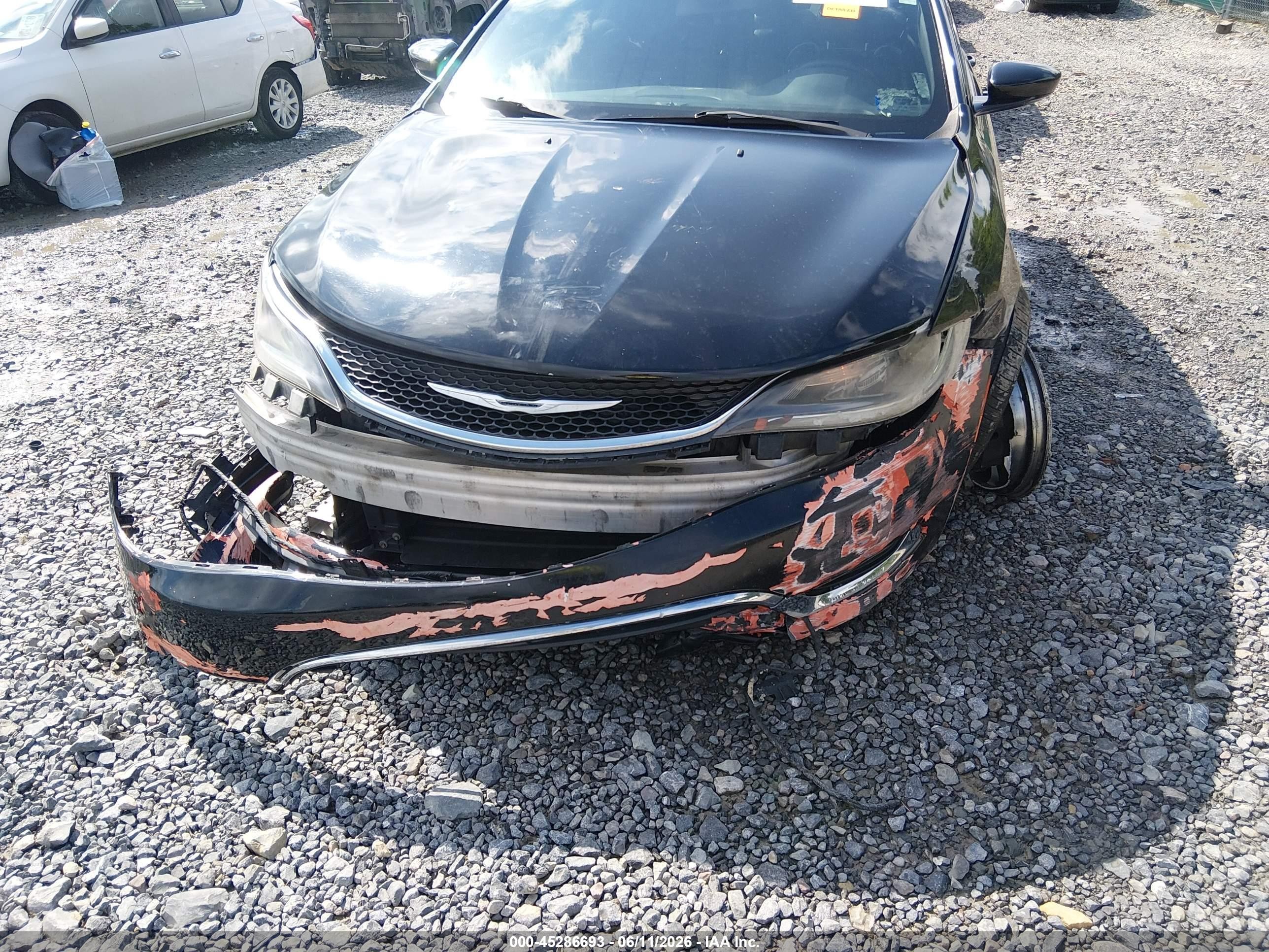 2015 Chrysler 200 S Black vin: 1C3CCCBB7FN550400