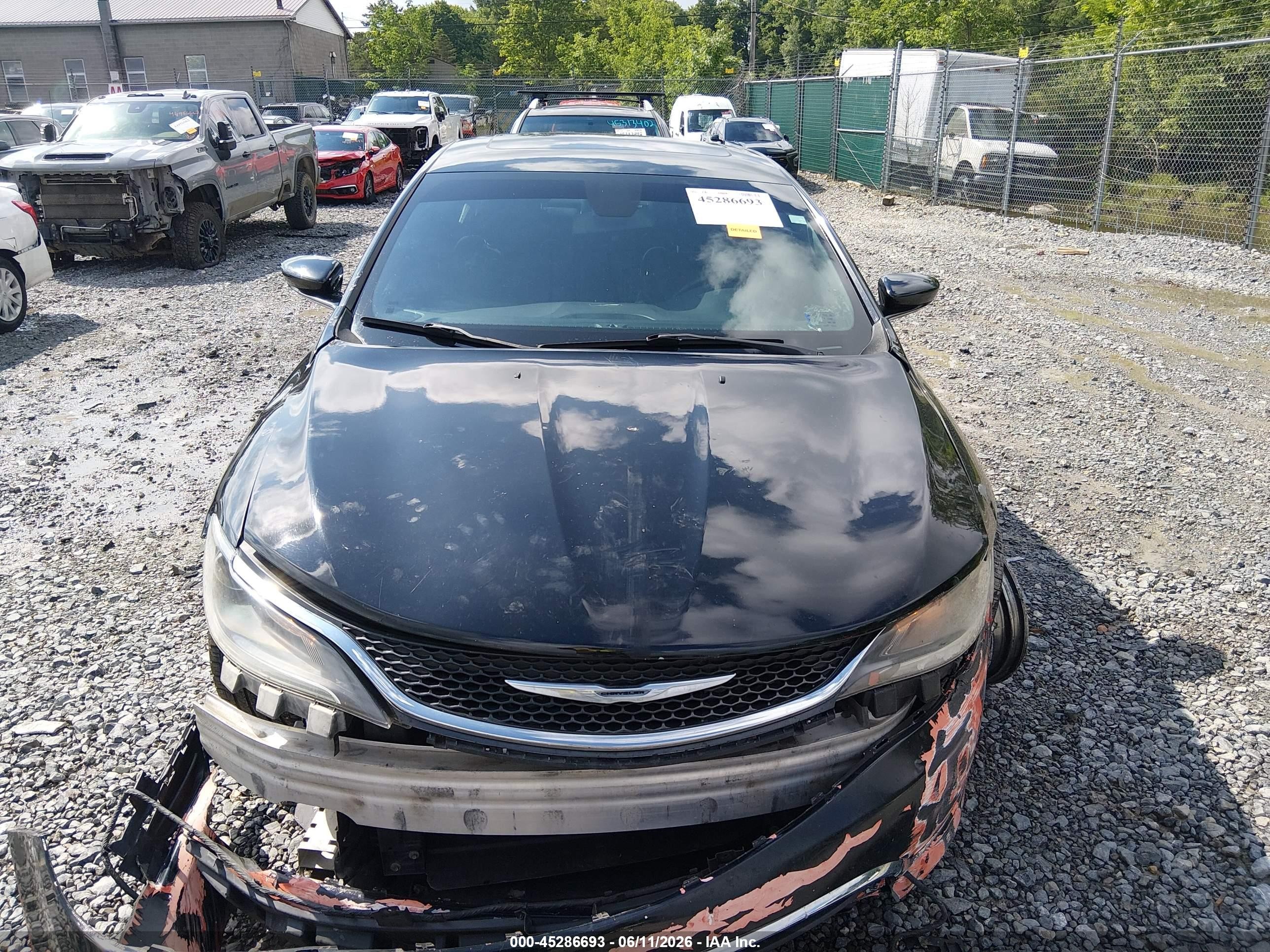 2015 Chrysler 200 S Black vin: 1C3CCCBB7FN550400