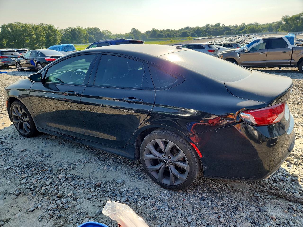 2015 Chrysler 200 S Черный vin: 1C3CCCBB7FN573112