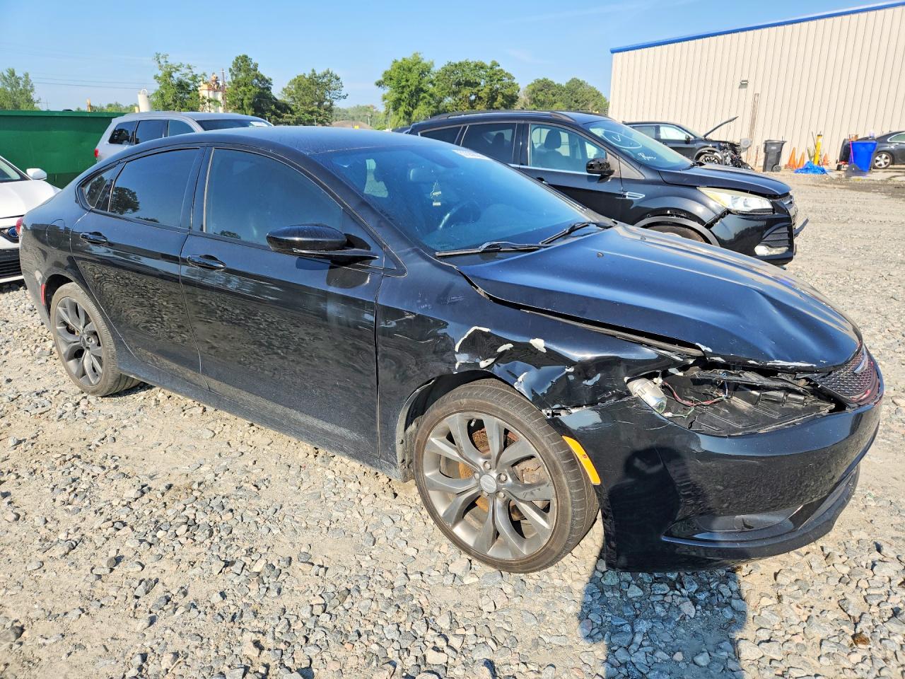 2015 Chrysler 200 S Черный vin: 1C3CCCBB7FN573112