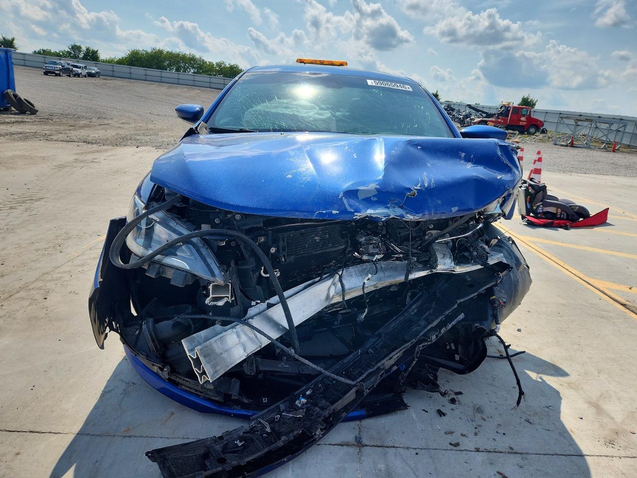 2015 Chrysler 200 S Blue vin: 1C3CCCBB7FN715572