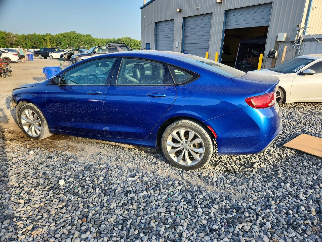 2015 Chrysler 200 S Blue vin: 1C3CCCBB7FN724739