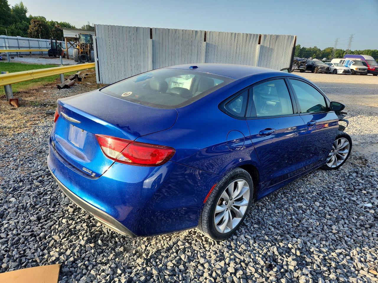 2015 Chrysler 200 S Blue vin: 1C3CCCBB7FN724739