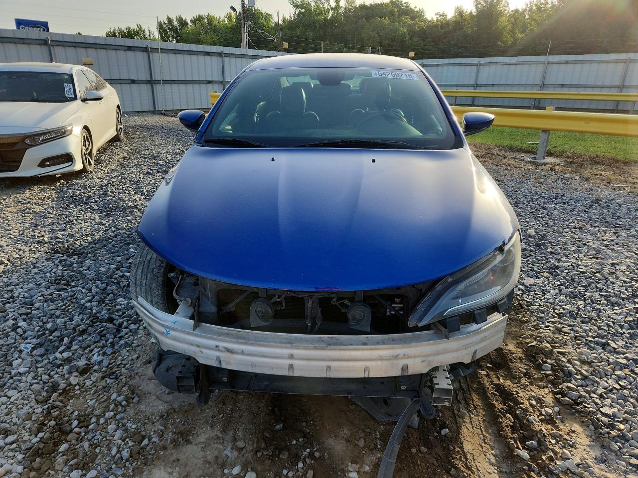 2015 Chrysler 200 S Blue vin: 1C3CCCBB7FN724739