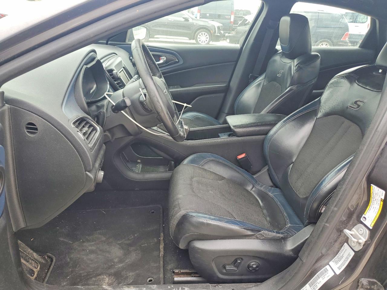 2015 Chrysler 200 S Gray vin: 1C3CCCBB7FN749172