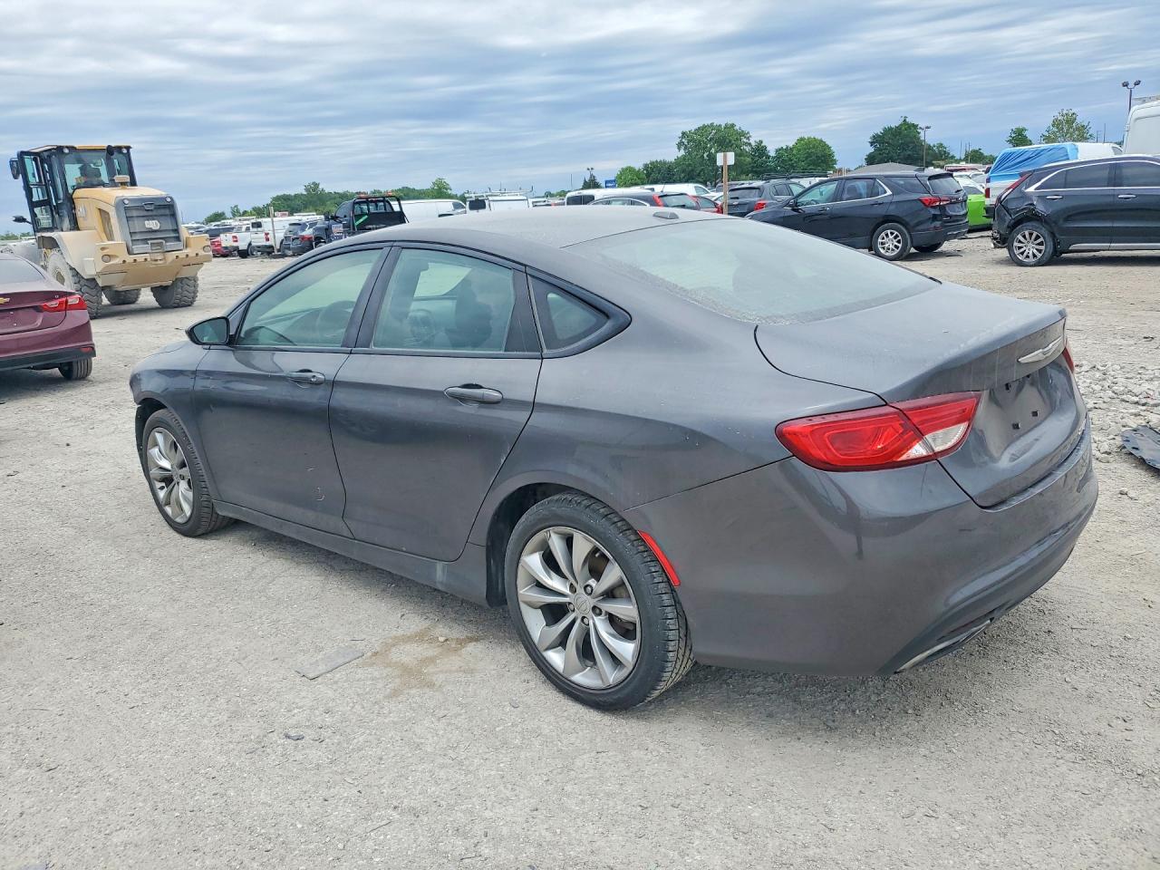 2015 Chrysler 200 S Gray vin: 1C3CCCBB7FN749172