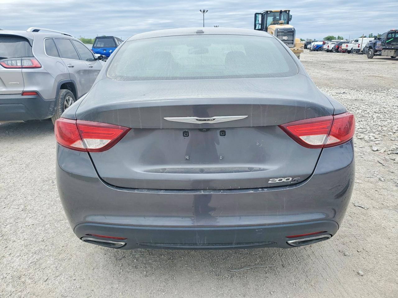 2015 Chrysler 200 S Gray vin: 1C3CCCBB7FN749172