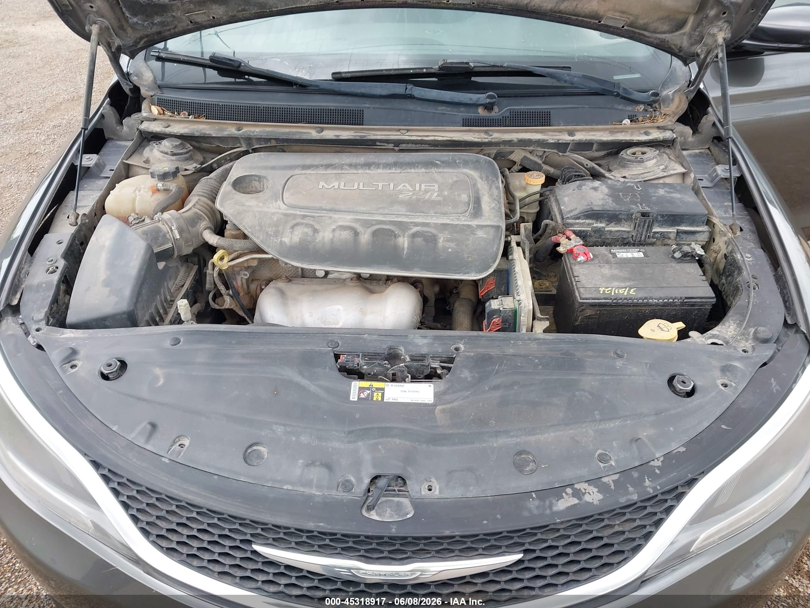 2015 Chrysler 200 S Gray vin: 1C3CCCBB9FN558949