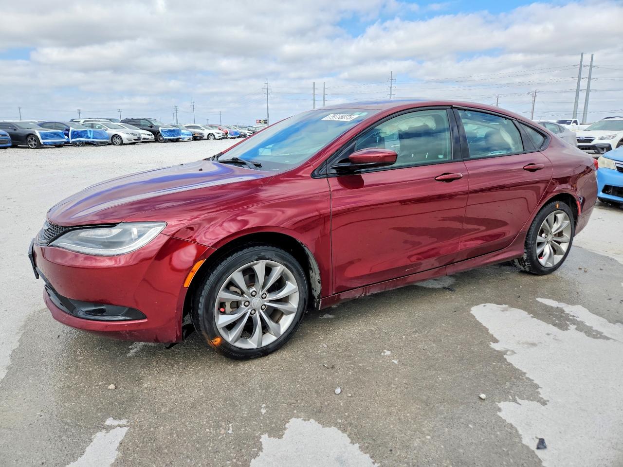 2015 Chrysler 200 S Burgundy vin: 1C3CCCBB9FN560863