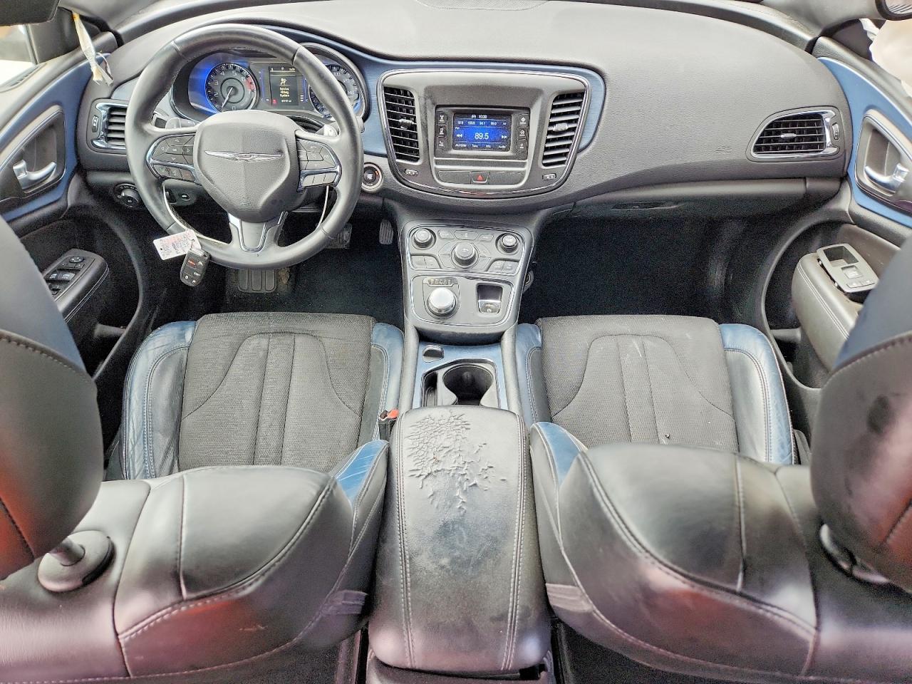 2015 Chrysler 200 S Бордовый vin: 1C3CCCBB9FN560863